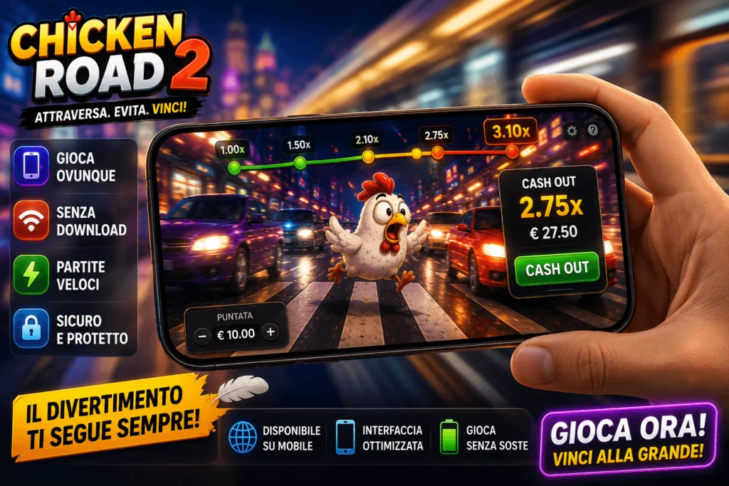 Chicken Road 2 en móvil con función de retiro